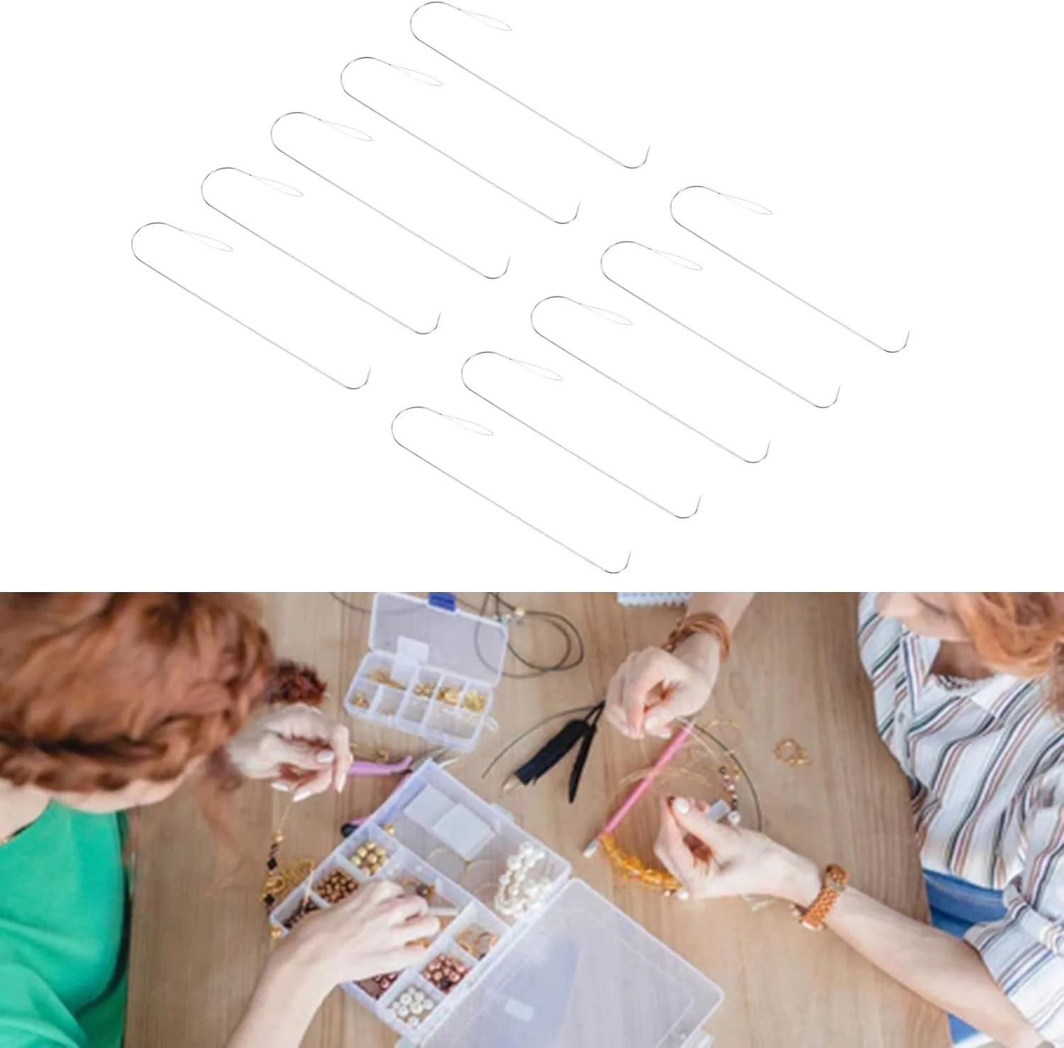 10 عدد سوزن مهره دوزی منحنی چشم بزرگ با دسته، 10 عدد سوزن مهره دوزی منحنی، سوزن های مهره دوزی استیل ضد زنگ DIY، سوزن های چرخ مهره منحنی با دسته منحنی، سوزن های مهره دوزی منحنی چشم بزرگ 5.1 اینچ 10 عدد سوزن مهره دوزی منحنی چشم بزرگ با دسته، 10 عدد سوزن مهره دوزی منحنی، سوزن های مهره دوزی استیل ضد زنگ DIY، سوزن های چرخ مهره منحنی با دسته منحنی، سوزن های مهره دوزی منحنی چشم بزرگ 5.1 اینچ