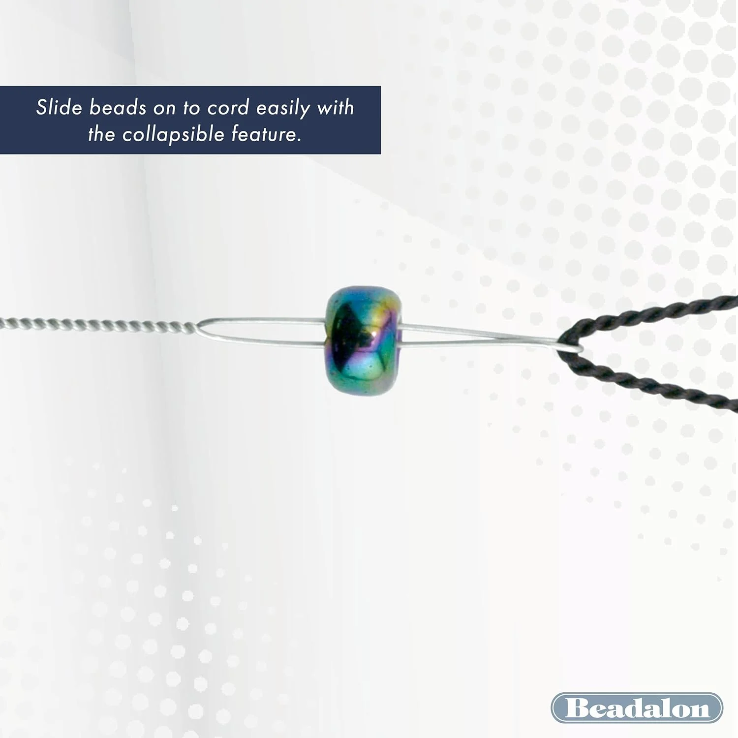 سوزن های چشمی تاشو سیم هنری Beadalon، متنوع، 2.5 اینچی، 3 عدد سوزن های چشمی تاشو سیم هنری Beadalon، متنوع، 2.5 اینچی، 3 عدد