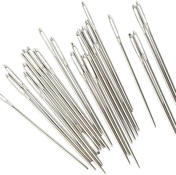 عوض 10 عدد سوزن گلدوزی و دوخت دستی استیل ضد زنگ - (اندازه: 6.3 سانتی متر ارتفاع) عوض 10 عدد سوزن گلدوزی و دوخت دستی استیل ضد زنگ - (اندازه: 6.3 سانتی متر ارتفاع)