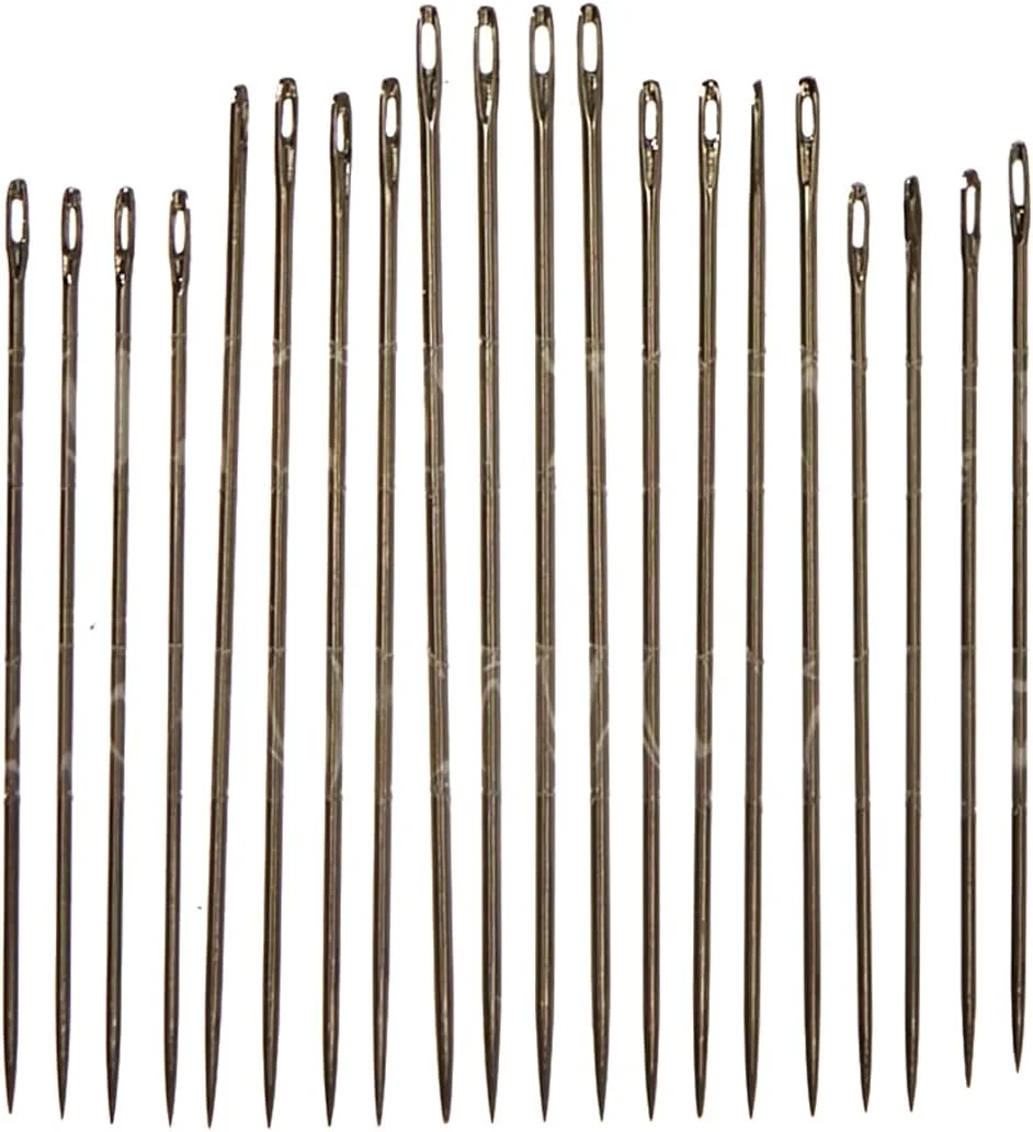 سوزن خیاطی دستی آرچر AR1022 سایز 3-7، فلزی، نقره ای، 10x5x1 سانتی متر سوزن خیاطی دستی آرچر AR1022 سایز 3-7، فلزی، نقره ای، 10x5x1 سانتی متر