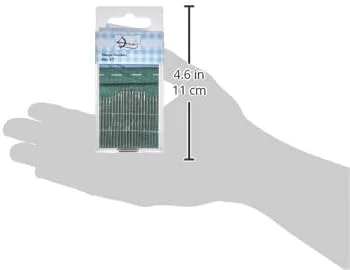سوزن خیاطی دستی آرچر AR1022 سایز 3-7، فلزی، نقره ای، 10x5x1 سانتی متر سوزن خیاطی دستی آرچر AR1022 سایز 3-7، فلزی، نقره ای، 10x5x1 سانتی متر