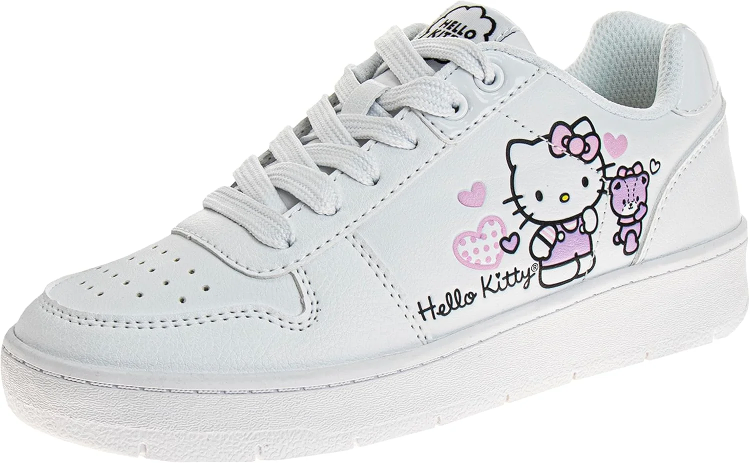 کفش ورزشی دخترانه Sanrio Hello Kitty - کفش های سبک وزن، تنفسی و غیررسمی (کودک کوچک - کودک بزرگ)