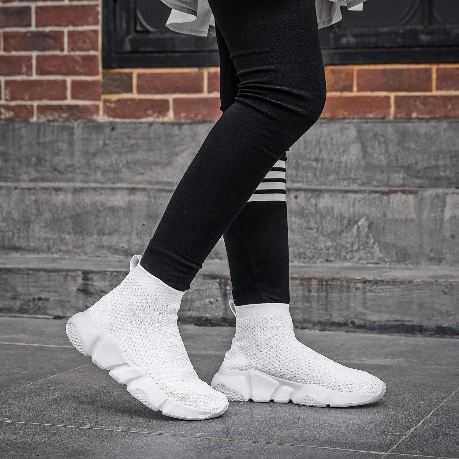 کفش‌های کتانی دخترانه Hetios، کفش‌های دویدن، کفش‌های جورابی پاشنه بلند، کفش‌های کتانی ورزشی پسرانه، کفش‌های جورابی بچگانه (کودک نوپا/کودک کوچک/کودک بزرگ)