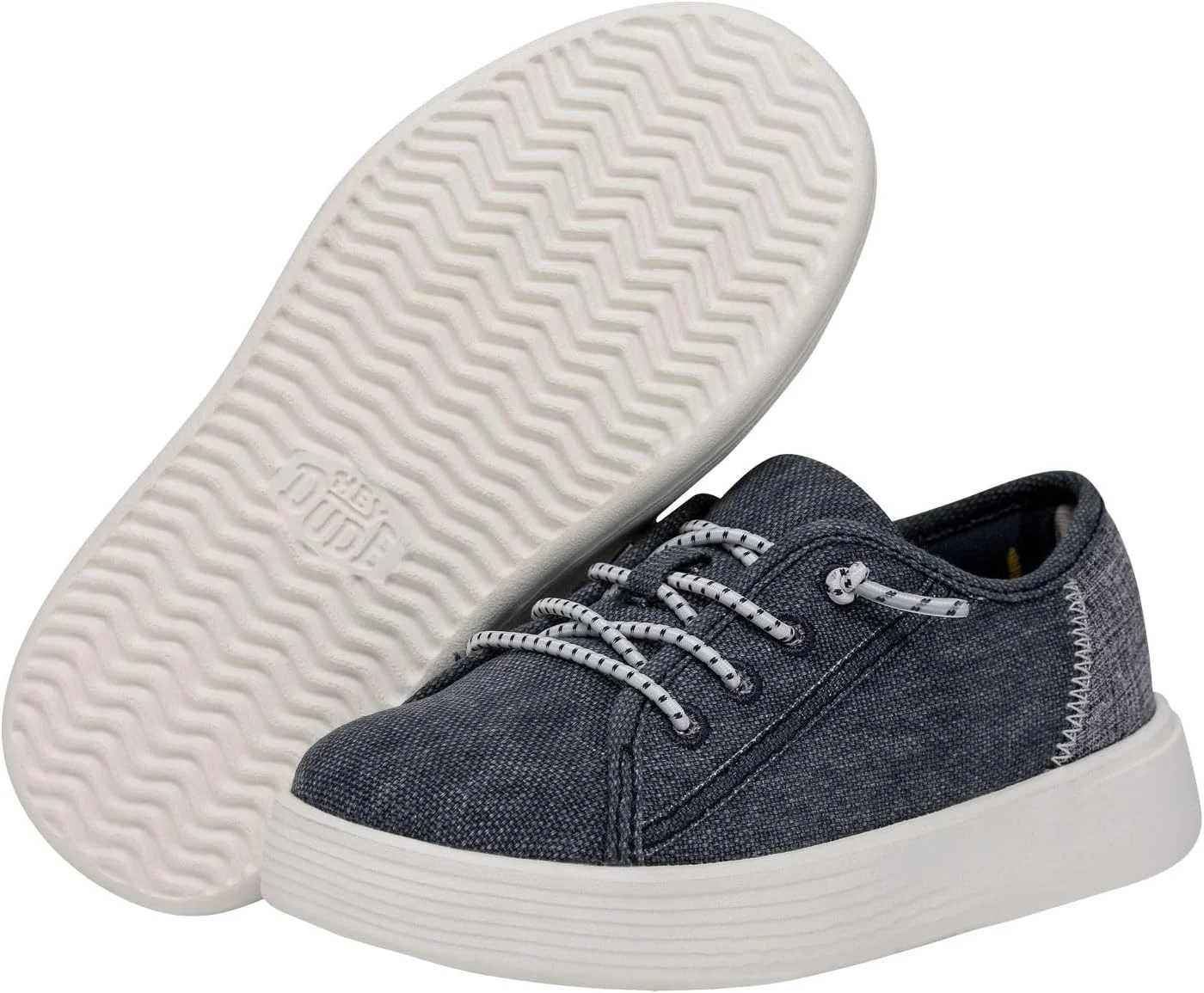 هی دیود کودی تادلر کرفت لینن سرمه ای سایز C9 | کفش پسرانه | اسنیکرز پسرانه اسلیپ-آن | راحت و سبک وزن