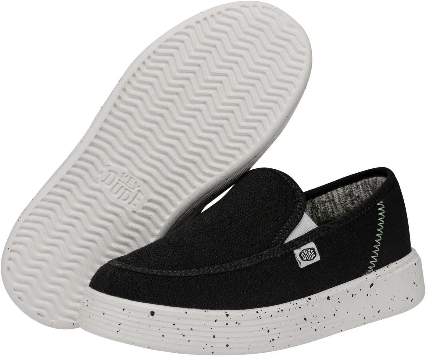 هی دیود سانپی جوانان توری ورزشی مشکی سایز C13 | کفش پسرانه | کتانی های اسلیپ آن پسرانه | راحت و سبک وزن