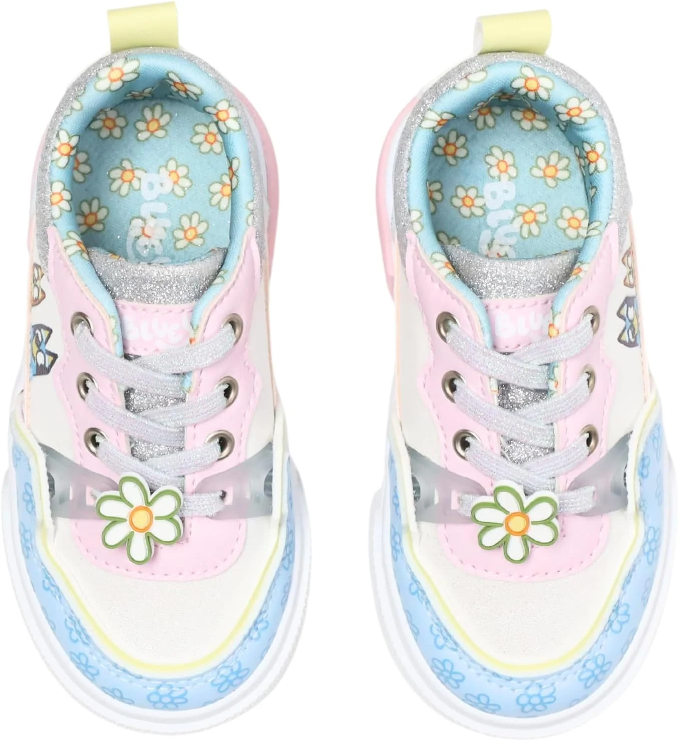 کفش کتانی ساق کوتاه دخترانه آبی و بینگو Ground Up