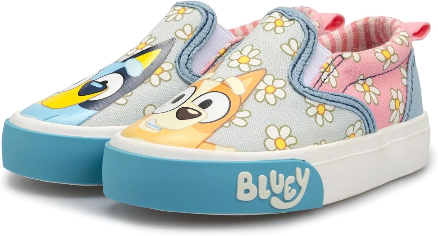 کفش اسنیکرز دخترانه Ground Up Bluey & Bingo - سایزهای 5 تا 10