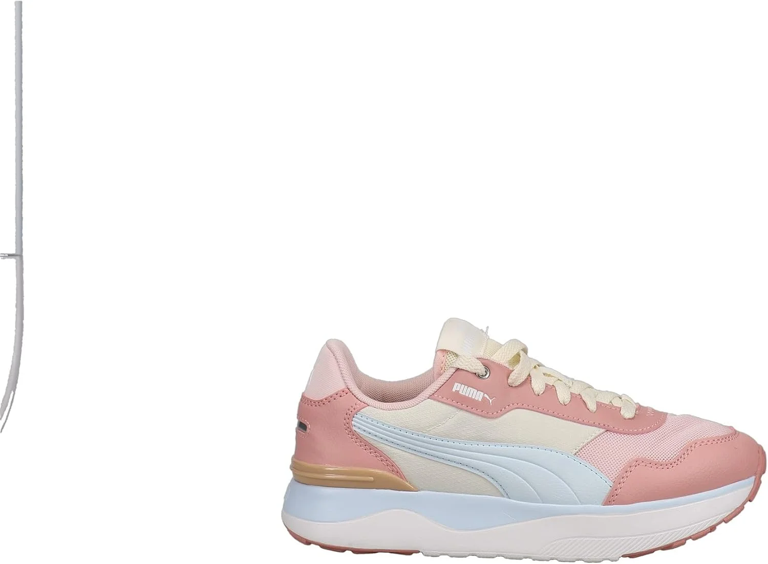کفش ورزشی دخترانه پوما مدل R78 Voyage بند دار - صورتی