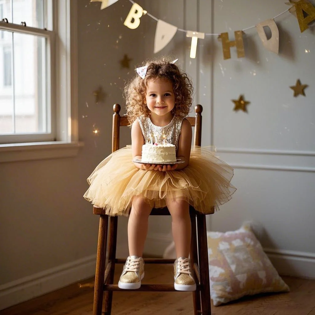 کفش‌های ورزشی دخترانه GINFIVE، کفش‌های اکلیلی دخترانه، کفش‌های اسلیپ‌آن بچگانه