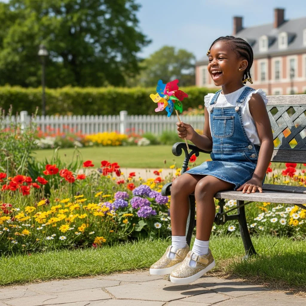 کفش ورزشی تخت دخترانه GINFIVE مناسب کودکان نوپا/بچه های کوچک برای دویدن/پیاده روی