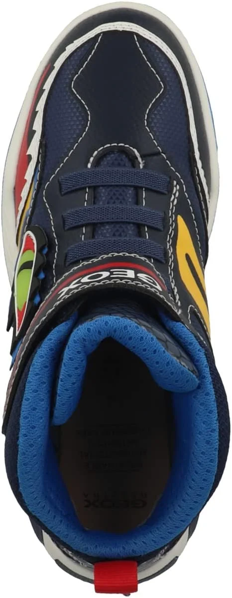 کفش کتانی ساق بلند پسرانه جیوکس مدل J INEK BOY A