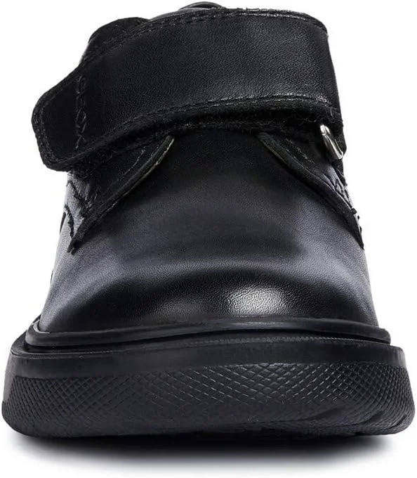 کفش رسمی پسرانه GEOX Riddock Boy 4 Hook-and-Loop مناسب لباس مدرسه و فرم مدرسه