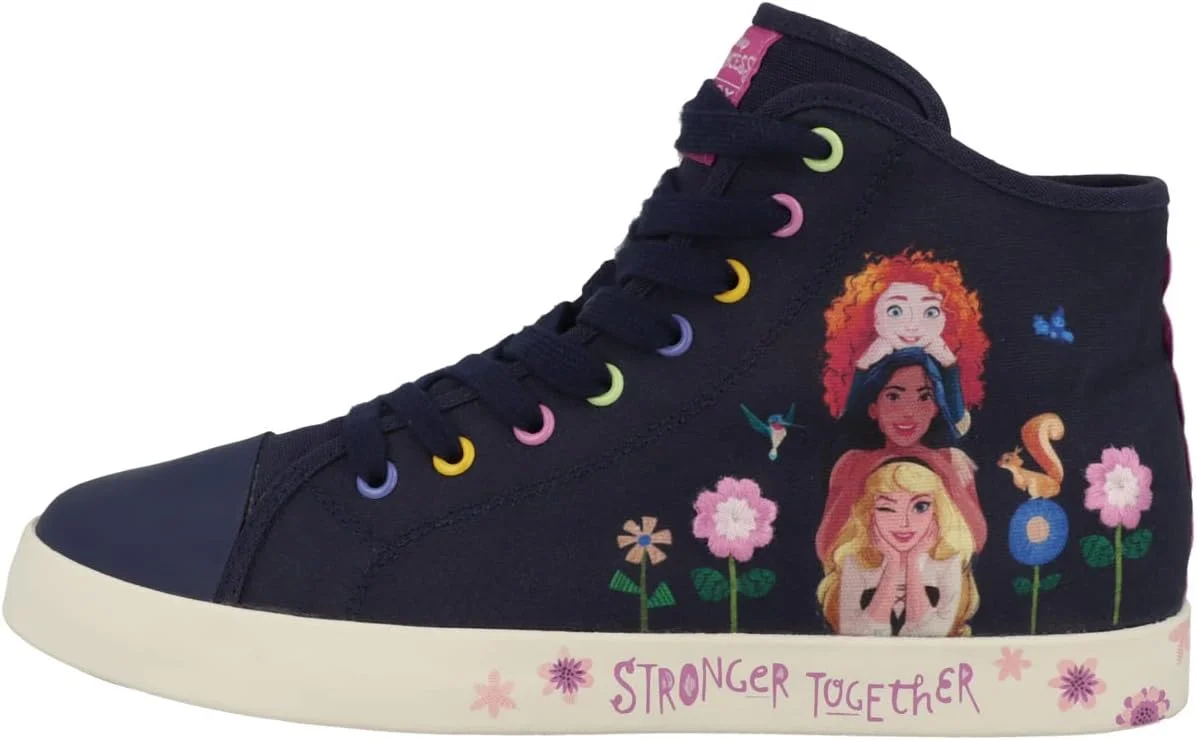 کفش کتانی دخترانه جئوکس مدل جونیور سیاک