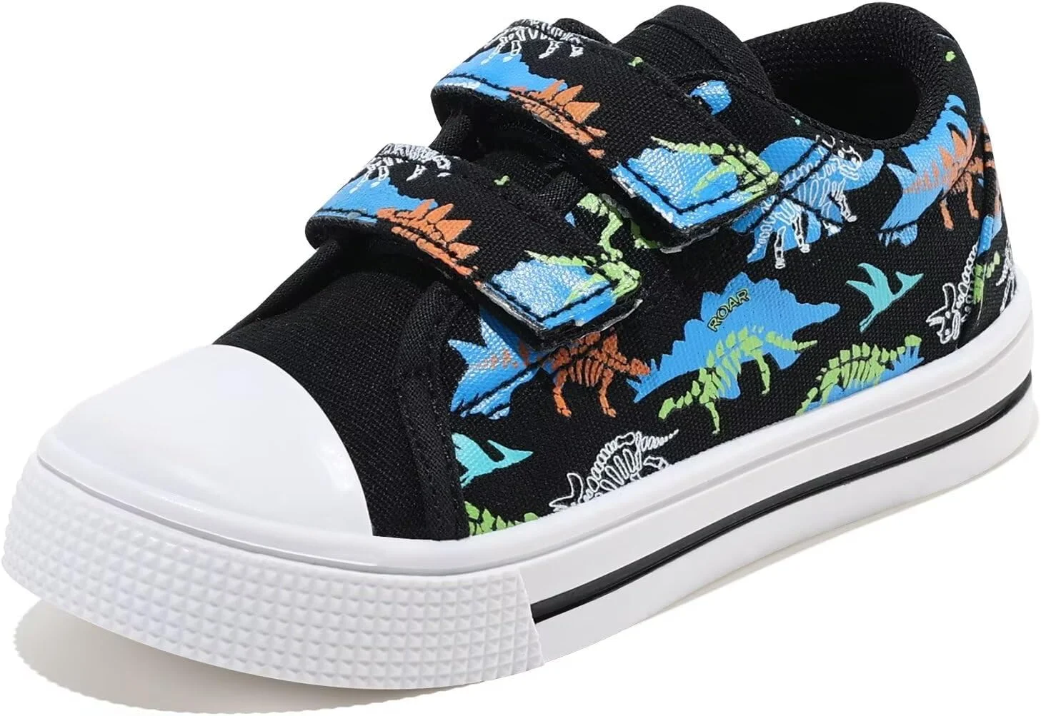 کفش‌های کتانی پسرانه و دخترانه FUNCOO PLUS، کفش‌های بوم بچه‌گانه، کفش‌های پیاده‌روی کودکان با بست قلاب و حلقه