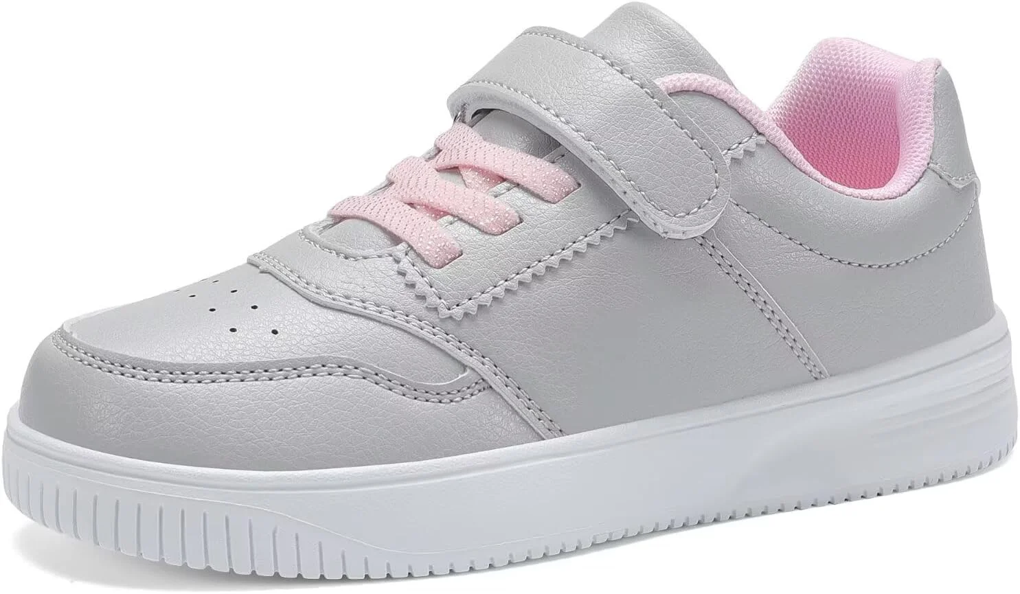 کفش‌های ورزشی چرمی سبک وزن و تنفسی بافتنی унисекс کودکانه DSWED برای کودکان، کفش‌های پسرانه و دخترانه