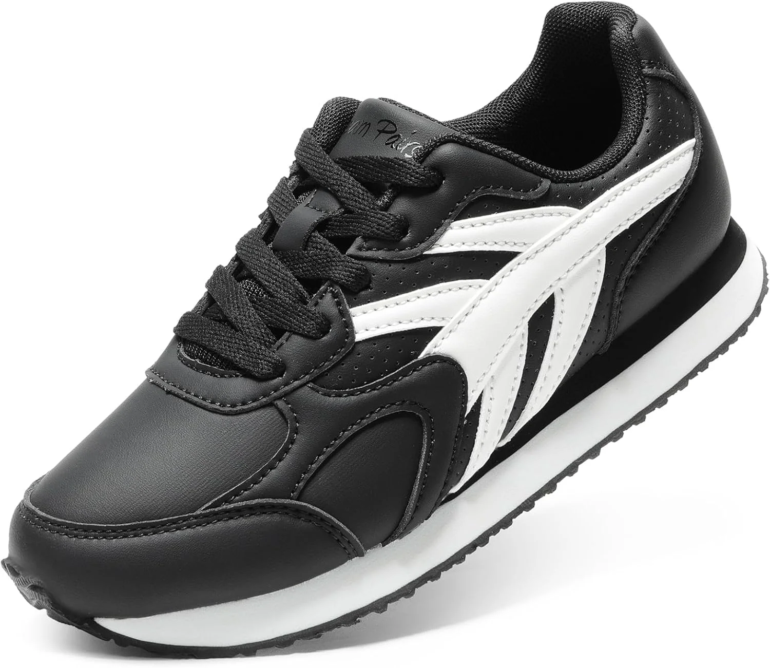 کفش ورزشی دخترانه DREAM PAIRS مدل LilLegends، بند دار، مناسب دویدن، تنیس، پیاده روی سبک و استفاده روزمره برای کودکان کوچک و بزرگ