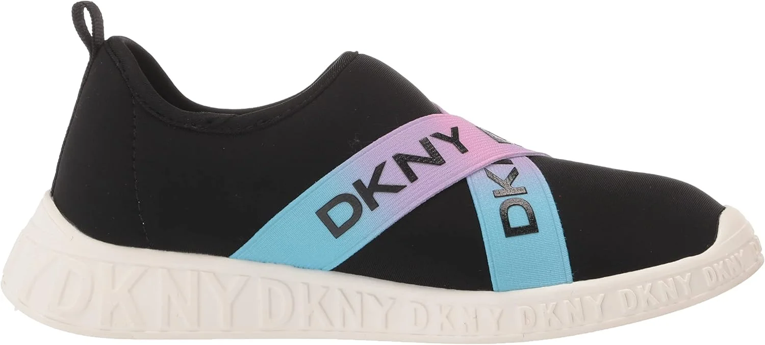 کفش اسپرت دخترانه DKNY Kids مدل Maddie Stripe (مناسب کودکان و نوجوانان) کفش اسپرت دخترانه DKNY Kids مدل Maddie Stripe (مناسب کودکان و نوجوانان)