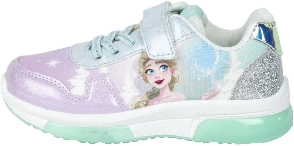 کفش های دخترانه دیزنی فروزن، کفش های السا هدیه ای برای دختران، سایزهای 25 تا 32 اروپا