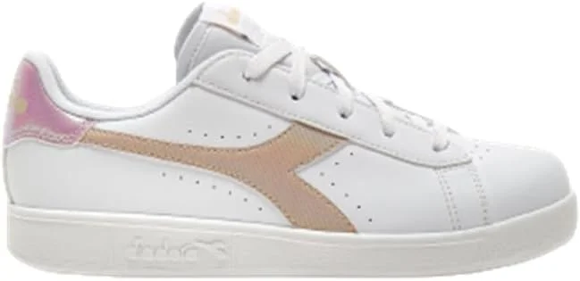 کفش کتانی دخترانه و پسرانه Diadora - Game P GS، D0585 سفید شنی بژ، 39 EU
