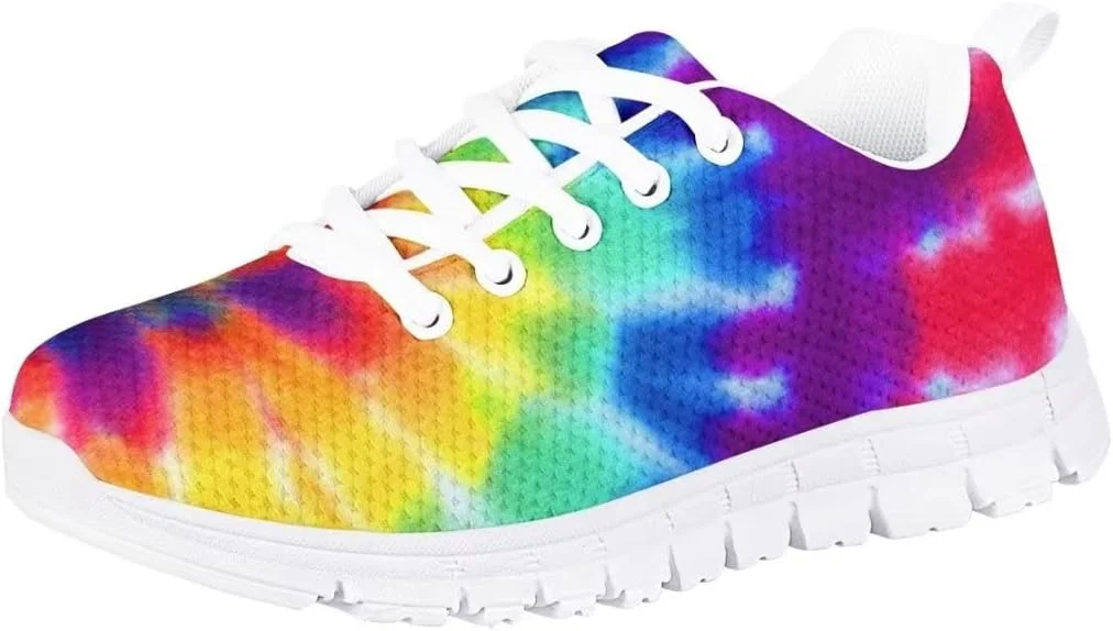 کفش های ورزشی سبک وزن پسرانه و دخترانه Dellukee، مناسب دویدن، پیاده روی، تنفس پذیر