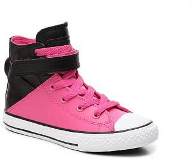 کفش کانورس دخترانه مدل Chuck Taylor All Star Brea High Top - سایز 3 Little Kid M