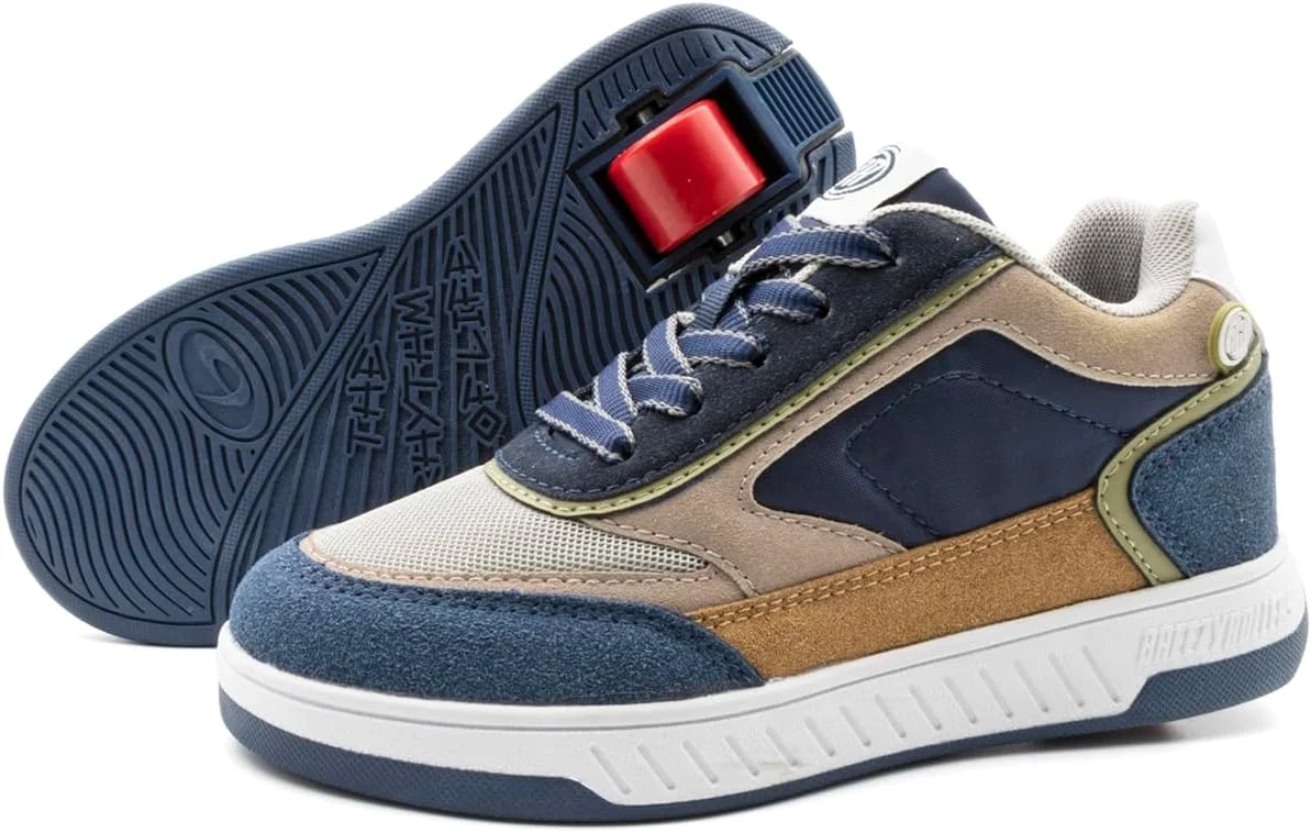 کفش های چرخدار BREEZY ROLLERS برای کودکان، کفش های اسکیت غلتکی بچه گانه، تبدیل کفش های خیابانی کودکان به اسکیت غلتکی در چند ثانیه، سیستم کلیک ثبت شده، کفش های ورزشی چرخدار برای دختران و پسران