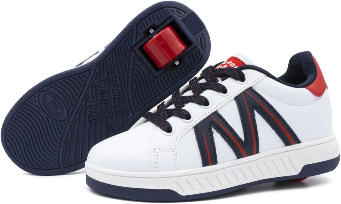 کفش های چرخدار BREEZY ROLLERS برای کودکان، کفش های اسکیت غلتکی بچه گانه، تبدیل کفش های خیابانی کودکان به اسکیت غلتکی در چند ثانیه، سیستم کلیک ثبت شده، کفش های ورزشی چرخدار برای دختران و پسران