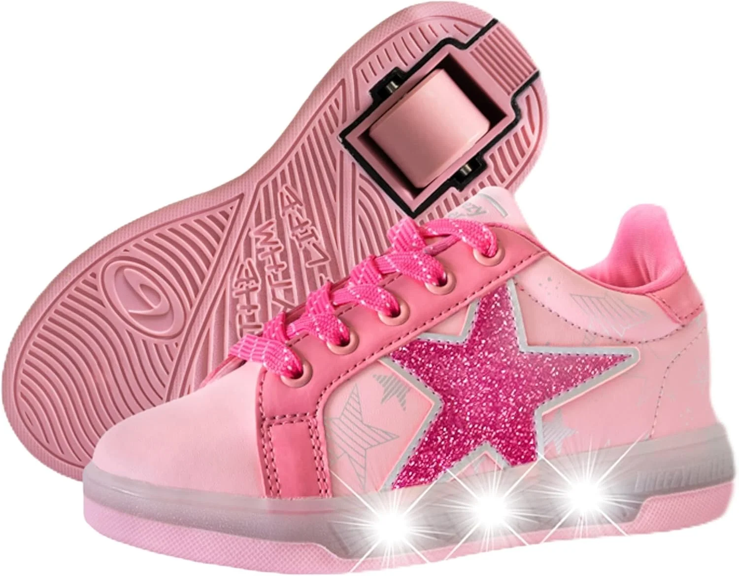 کفش های چرخ دار و چراغ دار BREEZY ROLLERS برای کودکان، هر قدم شما را روشن می کند، کفش برای هر مناسبت