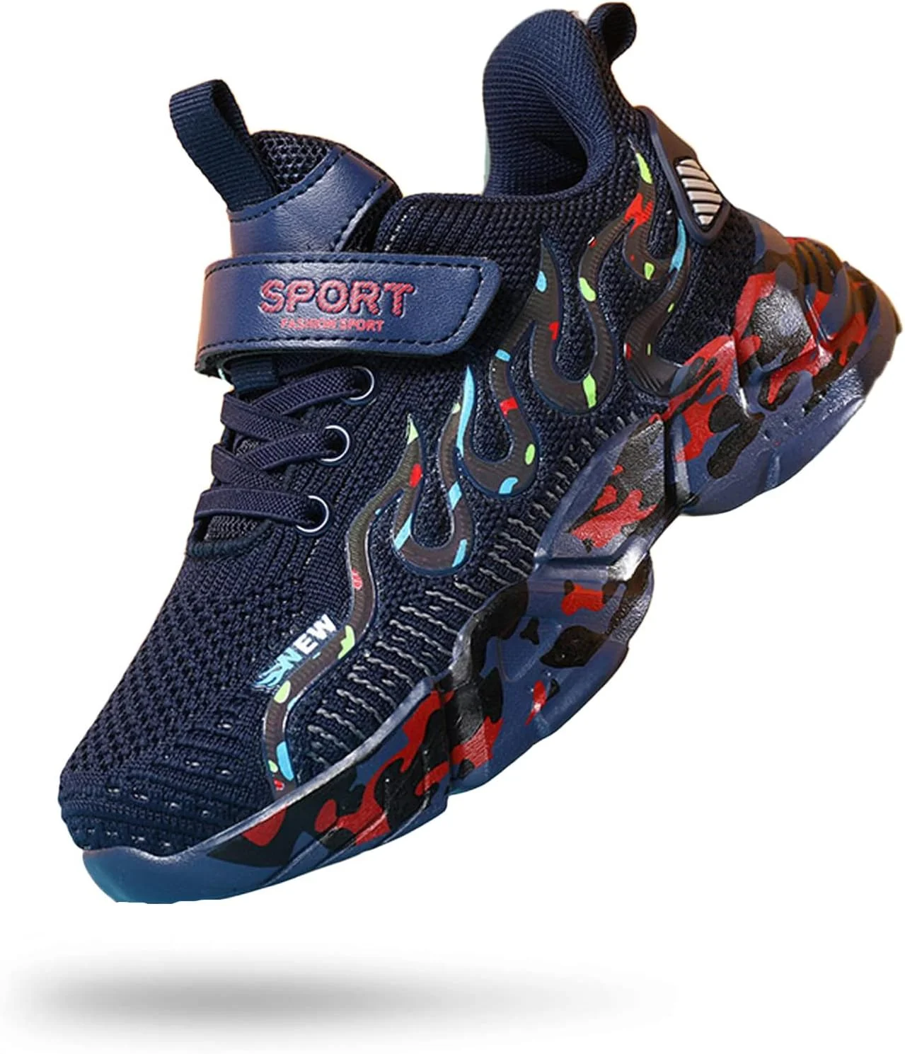 کفش ورزشی بچگانه BTKSDAS، سبک وزن، توری، تنفسی، راحت، مناسب دویدن، تنیس، کفش ورزشی پسرانه و دخترانه