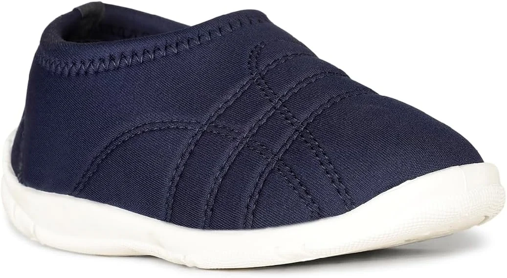 کفش کتانی پسرانه Bubblegummers مدل Softy، آبی، سایز 1 انگلیس کفش کتانی پسرانه Bubblegummers مدل Softy، آبی، سایز 1 انگلیس