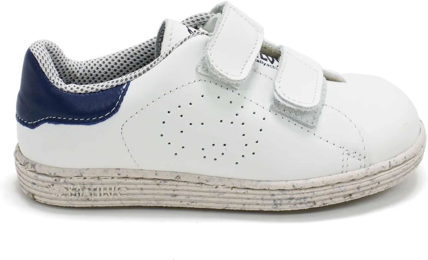 کفش کتانی بچگانه BOATILUS مدل Ds 004، سفید سرمه ای، کفش پسرانه برای کودکان، سایز 9