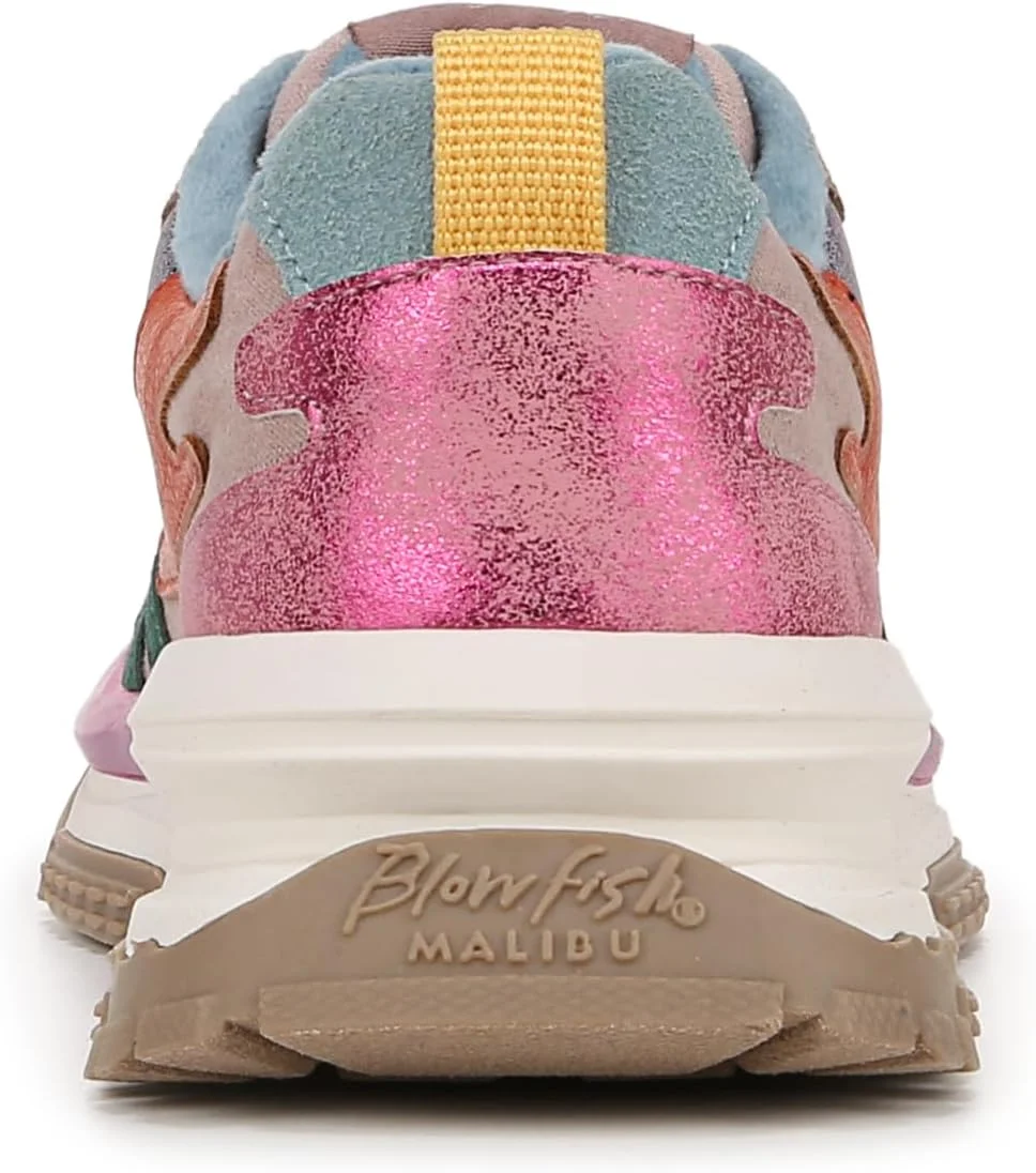 کفش کتانی دخترانه بچگانه Blowfish Malibu مدل Leo، رنگ موو چند رنگ، سایز 13 M