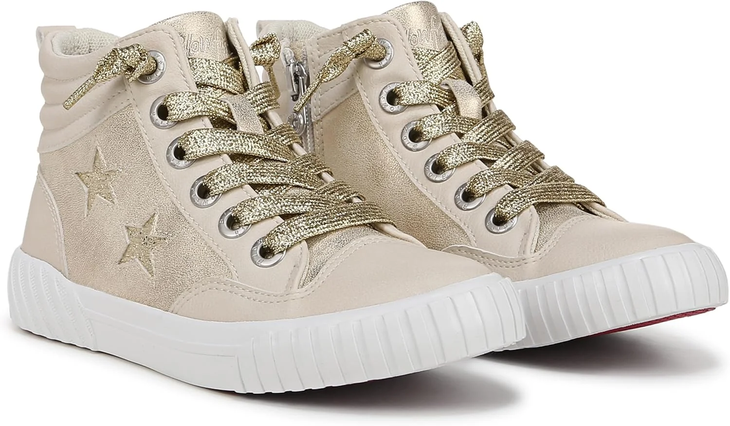 کفش کتانی ساق بلند دخترانه Blowfish Malibu Youth Girls Wanderland Cream سایز 5 کفش کتانی ساق بلند دخترانه Blowfish Malibu Youth Girls Wanderland Cream سایز 5