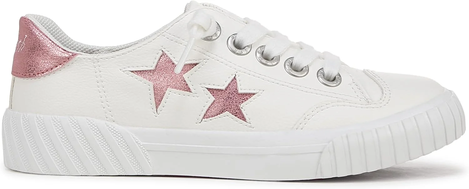 کفش کتانی فشن دخترانه بچه گانه Blowfish Malibu Youth Girls Wander سفید/صورتی سایز 5 کفش کتانی فشن دخترانه بچه گانه Blowfish Malibu Youth Girls Wander سفید/صورتی سایز 5