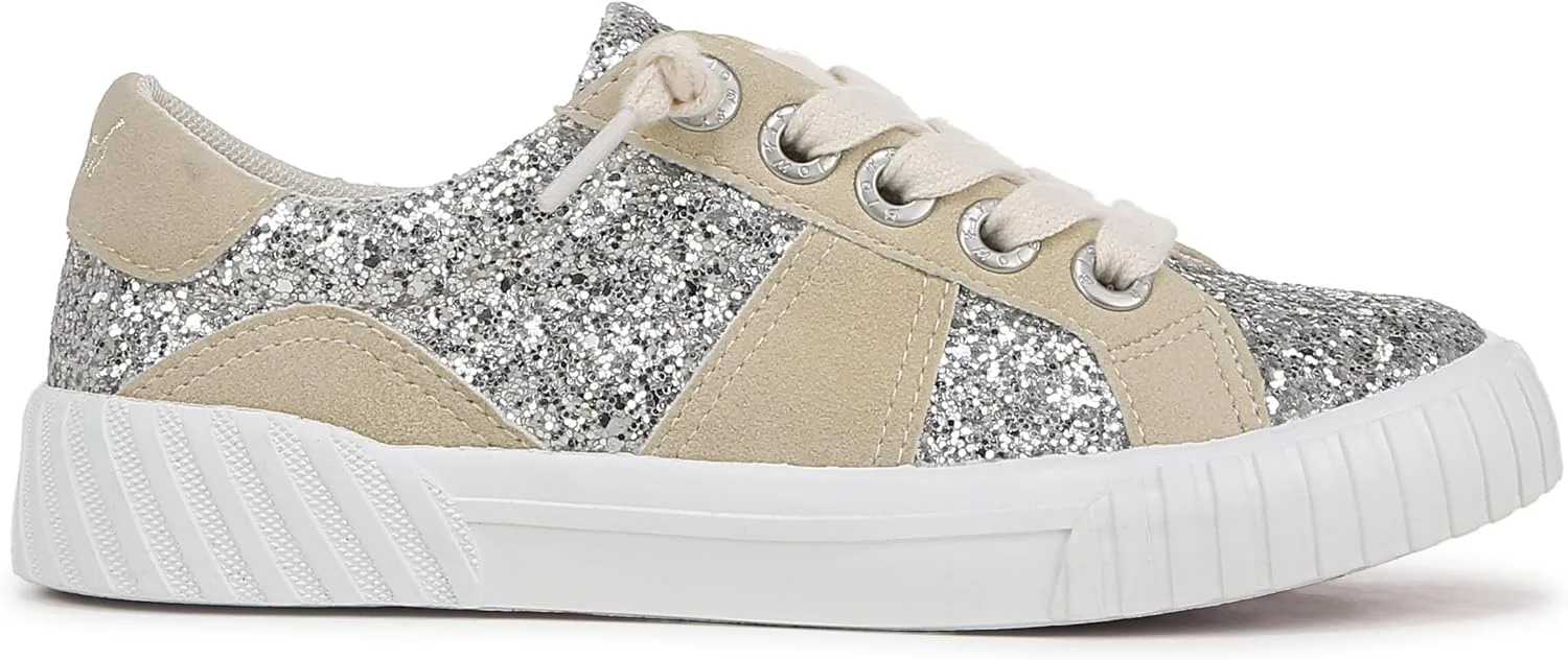کفش کتانی دخترانه بلوفیش مالیبو مدل Wave Kids Sparkle نقره ای اکلیلی سایز 12 کفش کتانی دخترانه بلوفیش مالیبو مدل Wave Kids Sparkle نقره ای اکلیلی سایز 12