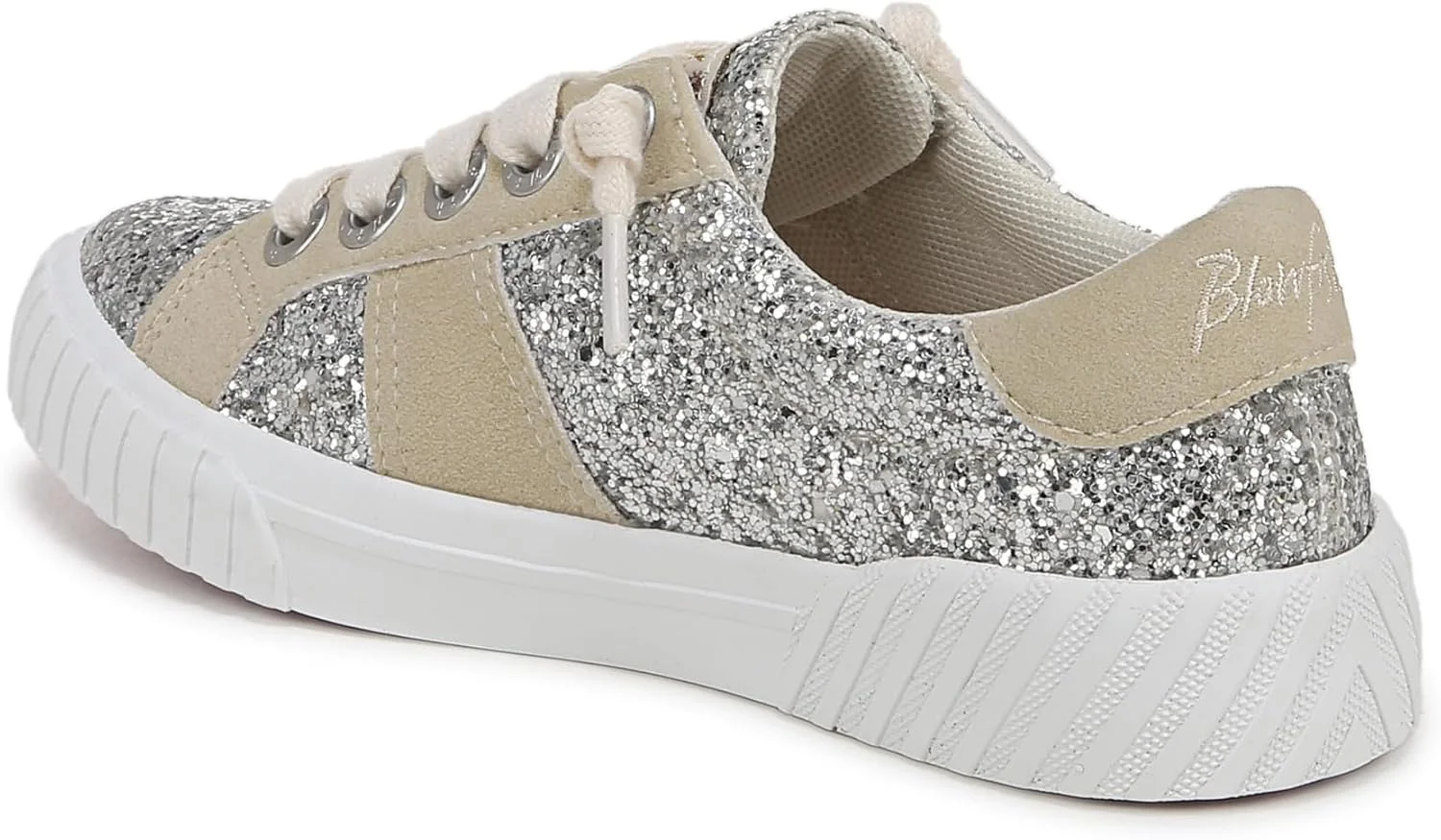 کفش کتانی دخترانه بلوفیش مالیبو مدل Wave Kids Sparkle نقره ای اکلیلی سایز 12 کفش کتانی دخترانه بلوفیش مالیبو مدل Wave Kids Sparkle نقره ای اکلیلی سایز 12