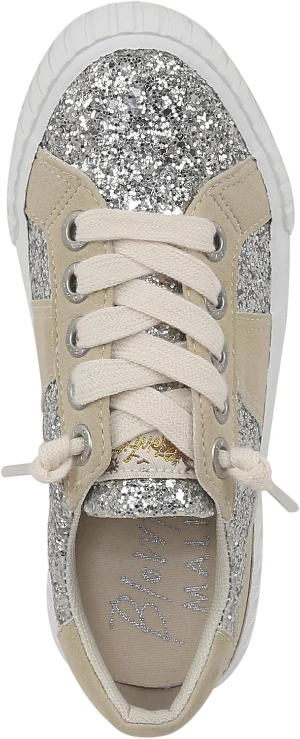 کفش اسپرت دخترانه بچه گانه Blowfish Malibu Youth Girls Wave مدل Sparkle با اکلیل نقره ای سایز 5M کفش اسپرت دخترانه بچه گانه Blowfish Malibu Youth Girls Wave مدل Sparkle با اکلیل نقره ای سایز 5M