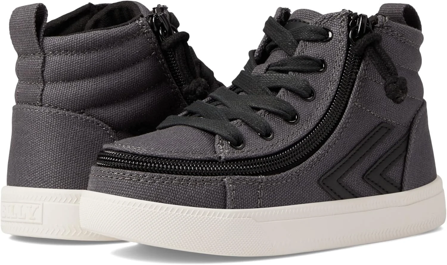 کفش ورزشی ساق بلند BILLY Footwear Kids CS برای کودکان کوچک و بزرگ - رویه برزنتی، نوارهای امضا، و پنجه گرد