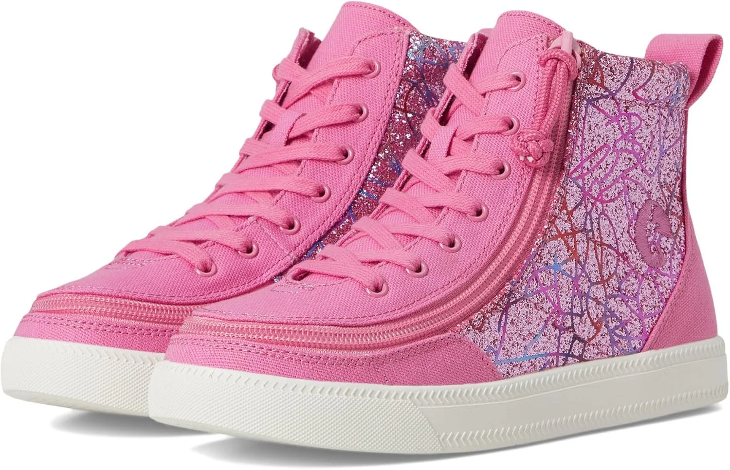 کفش ساق بلند بندی کلاسیک BILLY Footwear Kids (مناسب خردسالان/کودکان کوچک/کودکان بزرگ) - کفش بچه گانه - رویه برزنتی - ساق بلند