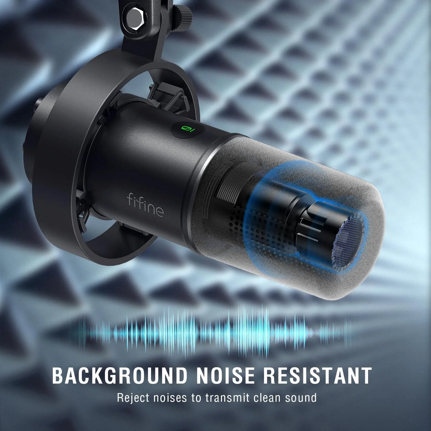 مجموعه میکروفون پادکست داینامیک FIFINE با پایه بازویی، میکروفون XLR/USB استودیویی برای ضبط وکال و استریمینگ، میکروفون فلزی استودیویی با دکمه قطع صدا، جک هدفون، بازوی سنگین - K688T مجموعه میکروفون پادکست داینامیک FIFINE با پایه بازویی، میکروفون XLR/USB استودیویی برای ضبط وکال و استریمینگ، میکروفون فلزی استودیویی با دکمه قطع صدا، جک هدفون، بازوی سنگین - K688T