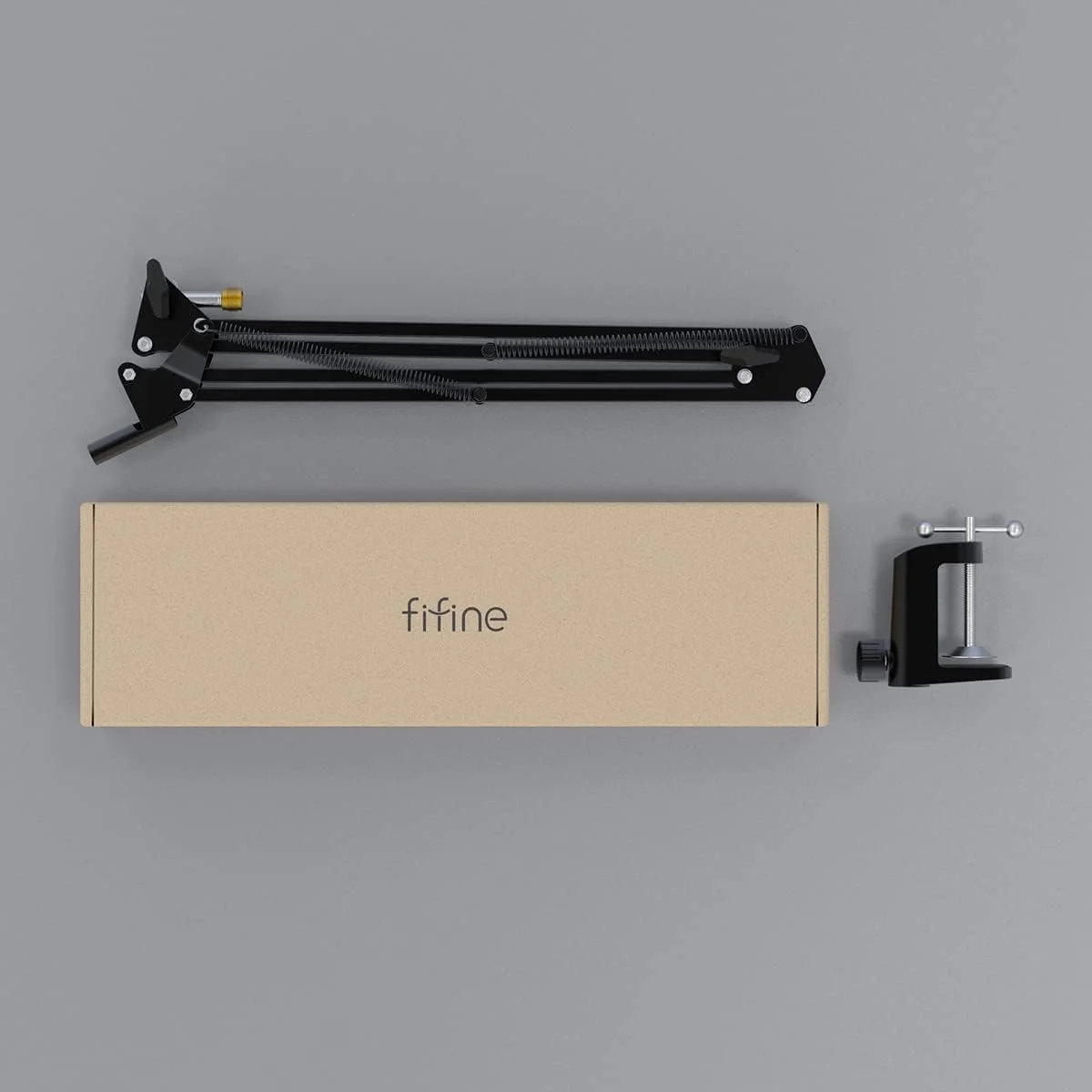 پایه بازویی میکروفون FIFINE، پایه قیچی بوم تعلیق میکروفون با گیره سنگین، آداپتور 3/8 اینچ به 5/8 اینچ، برای صداگذاری، بازی، ضبط، استودیو، دفتر کار خانگی (CS1) پایه بازویی میکروفون FIFINE، پایه قیچی بوم تعلیق میکروفون با گیره سنگین، آداپتور 3/8 اینچ به 5/8 اینچ، برای صداگذاری، بازی، ضبط، استودیو، دفتر کار خانگی (CS1)