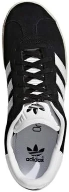 کفش ورزشی پسرانه آدیداس اورجینال مدل Gazelle C، مشکی/سفید/طلایی متالیک، سایز 11.5 متوسط ​​آمریکایی کودک کوچک