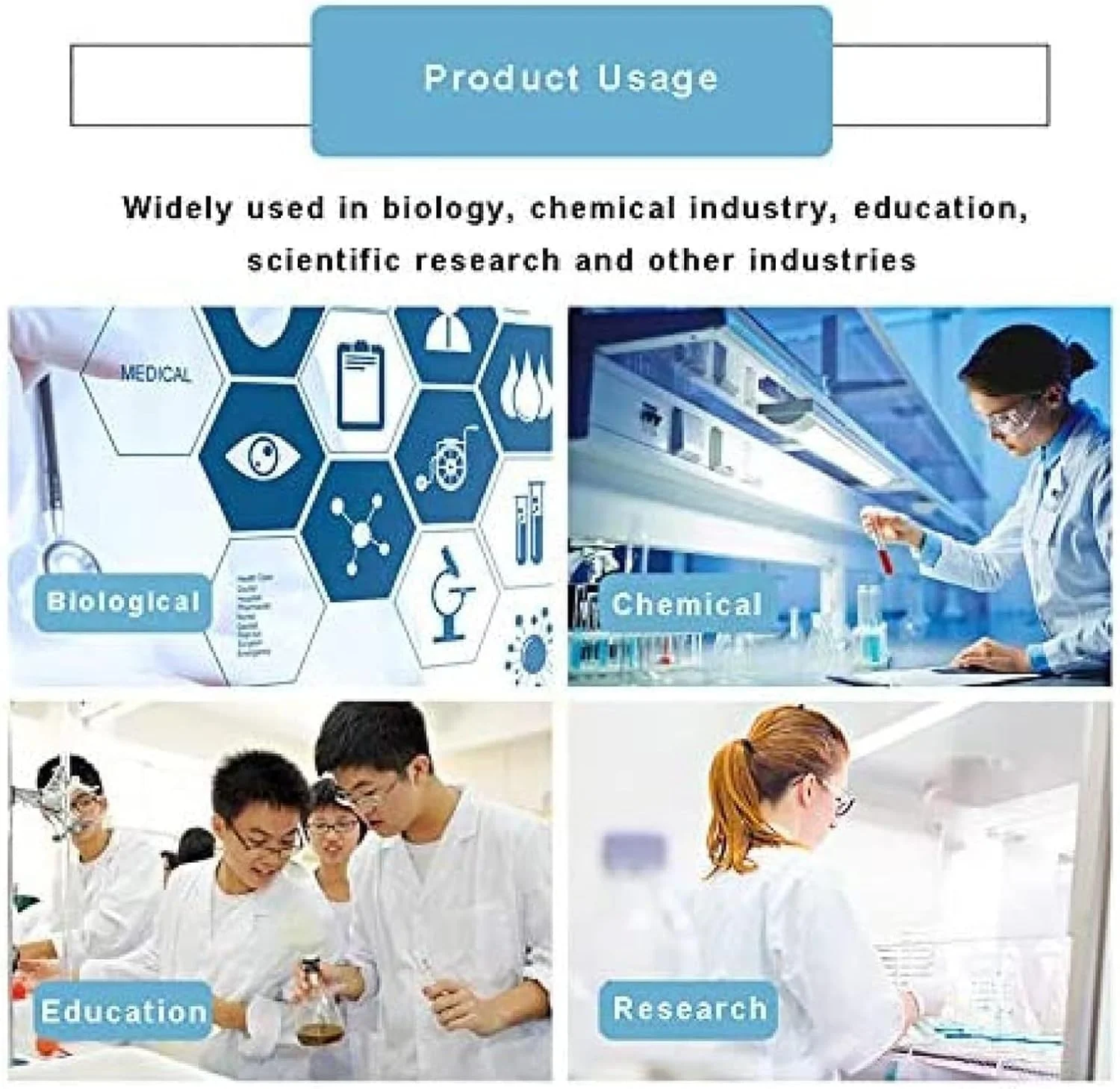 میکسر چرخشی آزمایشگاهی SONLED، شیکر آزمایشگاهی، میکسر روتاری محور بلند الکتریکی با تایمر و سرعت قابل تنظیم 20-80 دور در دقیقه، تجهیزات آزمایشگاهی مخلوط کردن نمونه لوله سانتریفیوژ 2/15/50 میلی لیتری