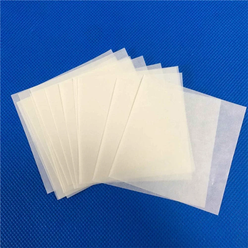 کاغذ توزین Rebrisbol بسته 500 عددی، 3.5 x 3.5 اینچ، کاغذ توزین نمونه آزمایشگاهی، نچسب و غیر جاذب، براق برای انتقال نمونه های اندازه گیری ترازو