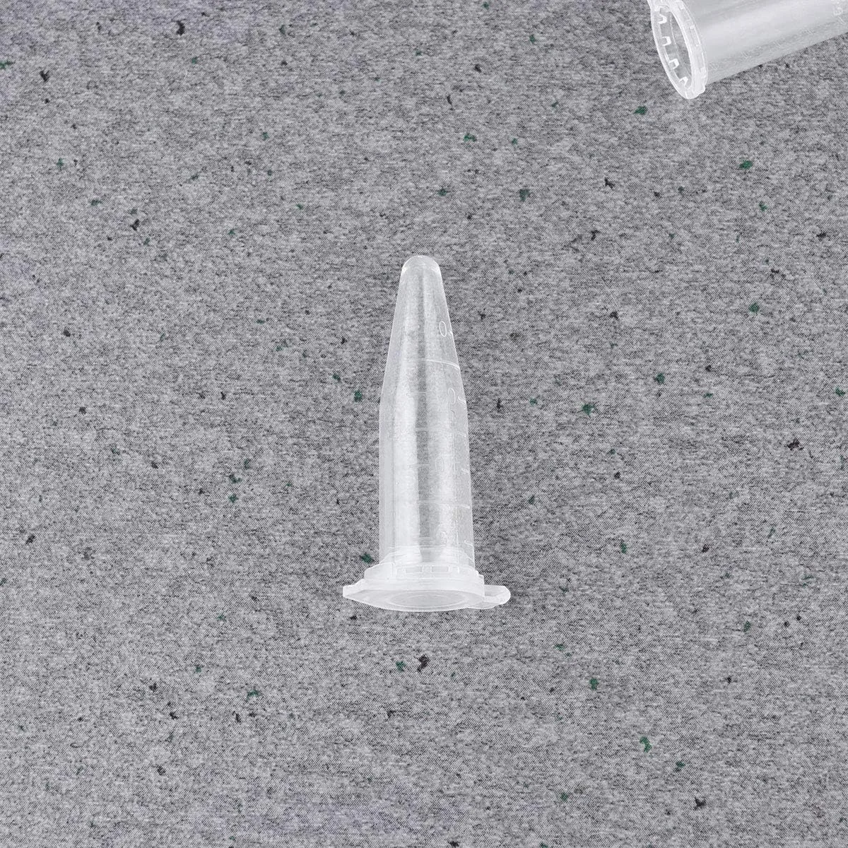 تجهیزات آزمایشگاهی 500 عددی لوله سانتریفیوژ شفاف 1.5 میلی لیتری EP با مقیاس، ظرف تامین نمونه لوله سانتریفیوژ برای مدرسه و خانه (شفاف)