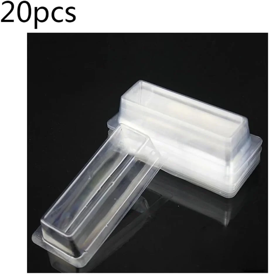 تجهیزات آزمایشگاهی 20 عدد در بسته جعبه انتقال پلاستیکی PE 50 میلی لیتری مخزن مکش نمونه برای آزمایش پیپت آزمایشگاهی