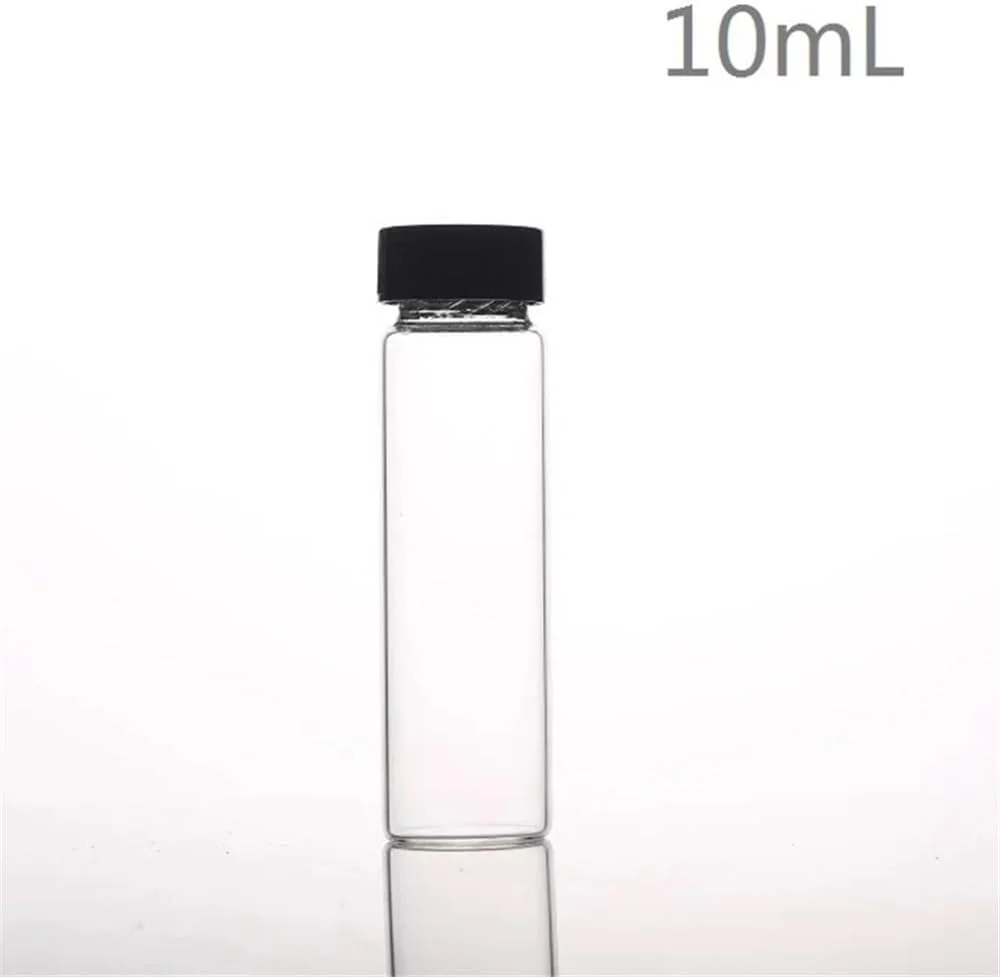 تجهیزات آزمایشگاهی: بطری نمونه شیشه ای 10 میلی لیتری، بطری سرم شفاف با درب و پد پلاستیکی، تجهیزات آزمایشگاهی