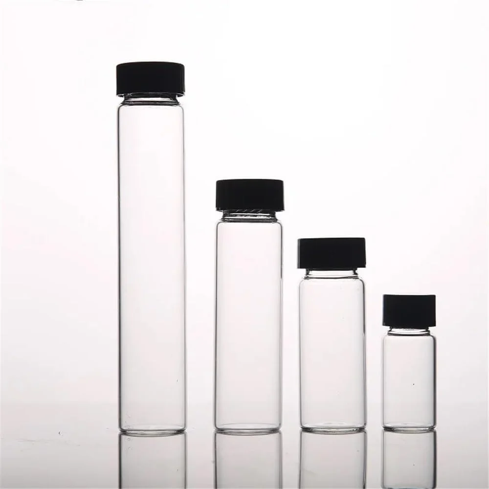 تجهیزات آزمایشگاهی: بطری نمونه شیشه ای 10 میلی لیتری، بطری سرم شفاف با درب و پد پلاستیکی، تجهیزات آزمایشگاهی