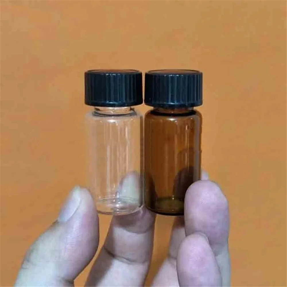 تجهیزات آزمایشگاهی 10 عدد/20 عدد بطری نمونه درب پیچ دار بوروسیلیکات پایین شفاف قهوه ای 3ml-50ml با پد داخلی PE ضد نشت (50ml قهوه ای 10 عدد) تجهیزات آزمایشگاهی 10 عدد/20 عدد بطری نمونه درب پیچ دار بوروسیلیکات پایین شفاف قهوه ای 3ml-50ml با پد داخلی PE ضد نشت (50ml قهوه ای 10 عدد)