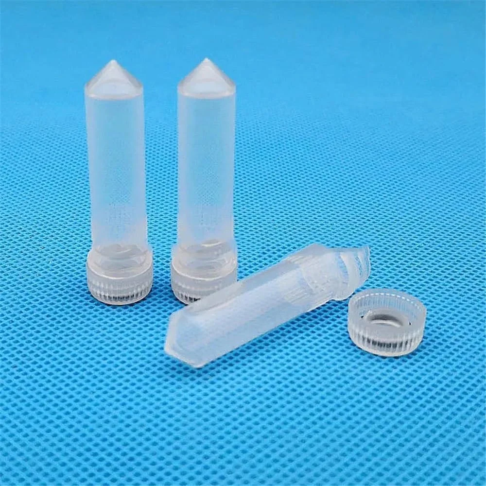 تجهیزات آزمایشگاهی 100 عدد 500 عدد لوله های پلاستیکی 2 میلی لیتری آزمایشگاهی لوله نمونه ته گرد با واشر (500 عدد) تجهیزات آزمایشگاهی 100 عدد 500 عدد لوله های پلاستیکی 2 میلی لیتری آزمایشگاهی لوله نمونه ته گرد با واشر (500 عدد)